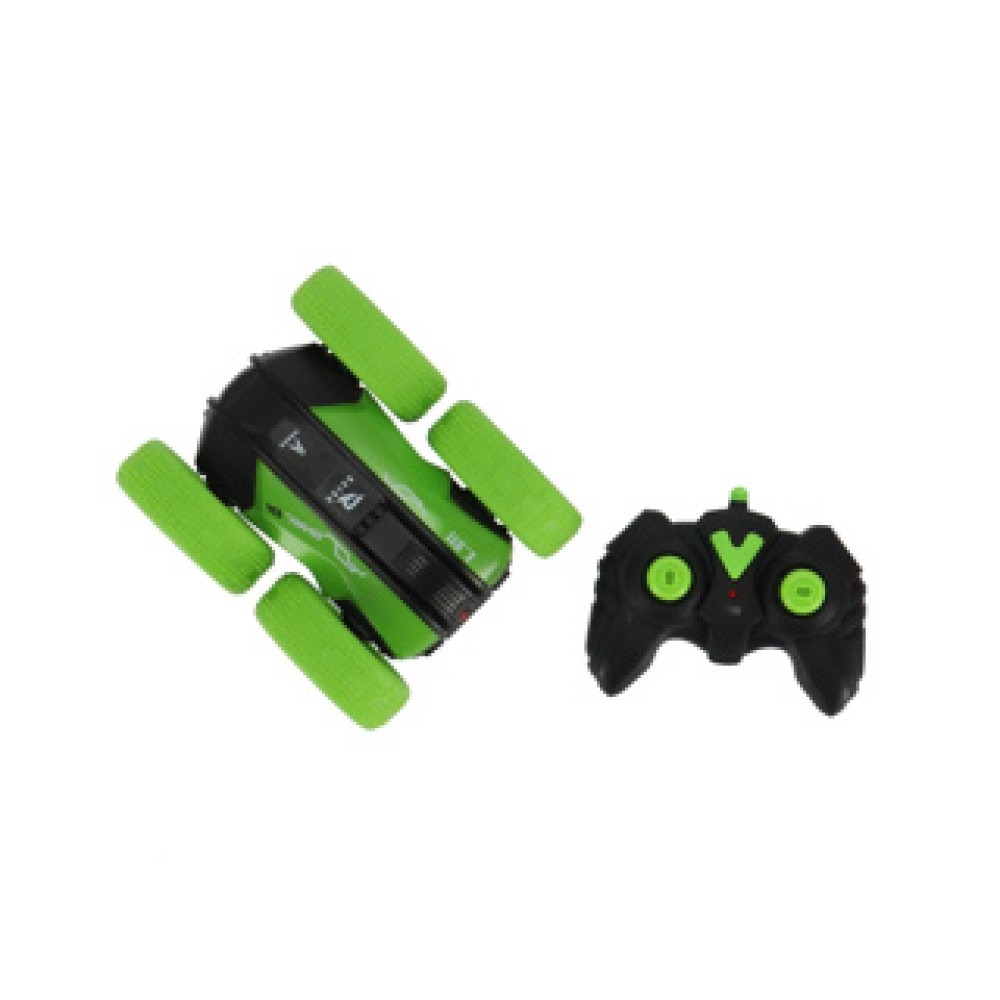 Radiografisch Bestuurbare flipover auto groen - Afbeelding 2