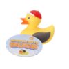 Badeend 10 cm 12 assorti (assortiment – willekeurige uitvoering)