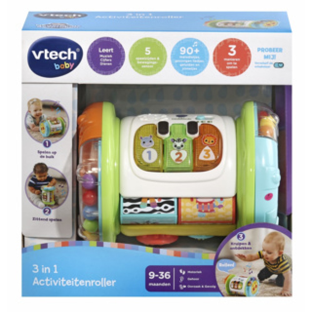 Vtech Baby 3 In 1 Activiteitenroller - Afbeelding 2