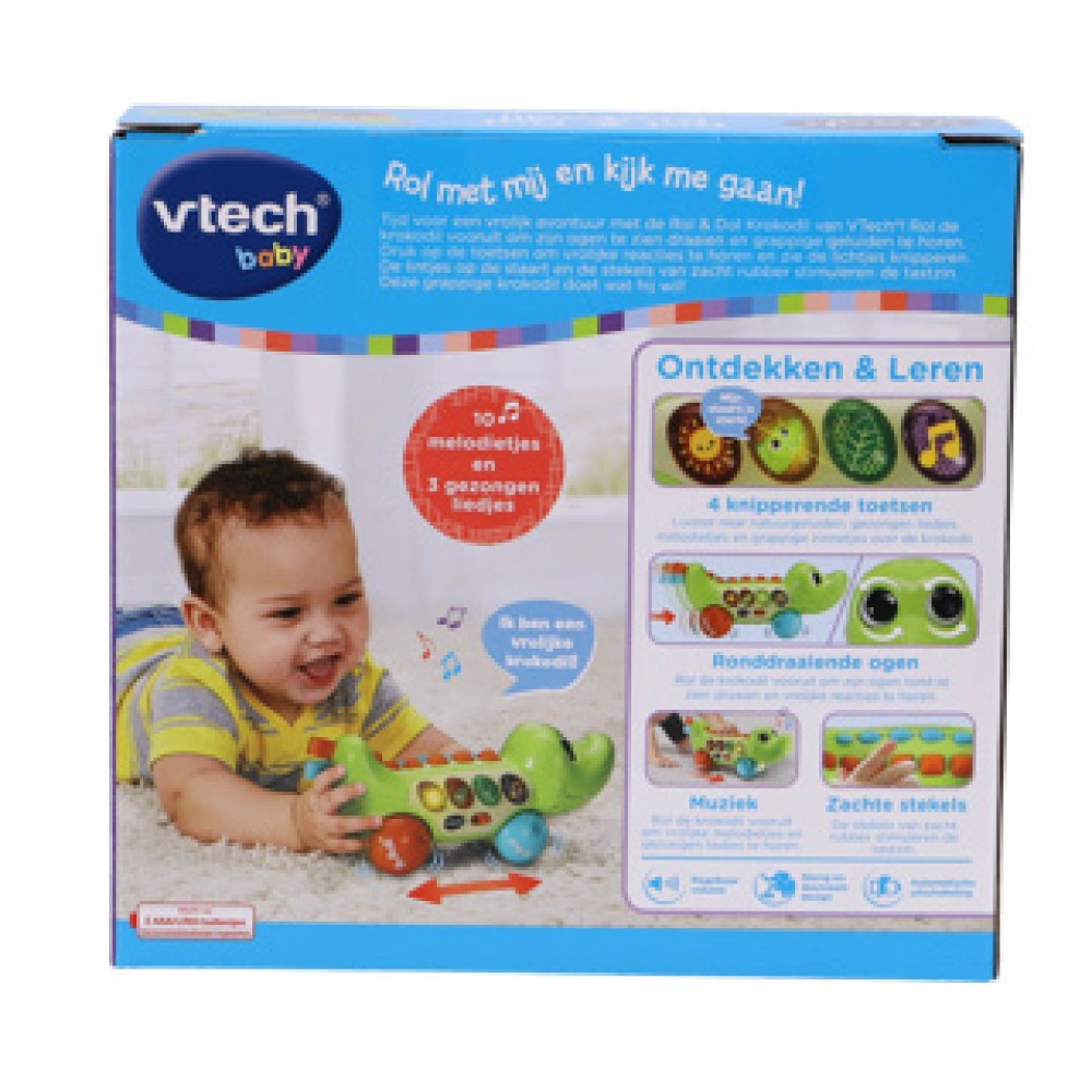 Vtech Baby Rol & Dol Krokodil - Afbeelding 5