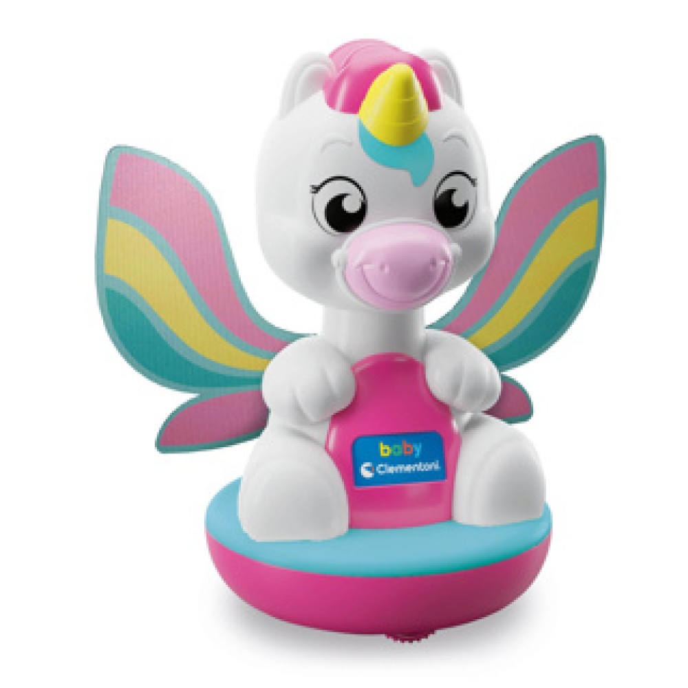 Clementoni baby draaiende eenhoorn/draakje - Afbeelding 5