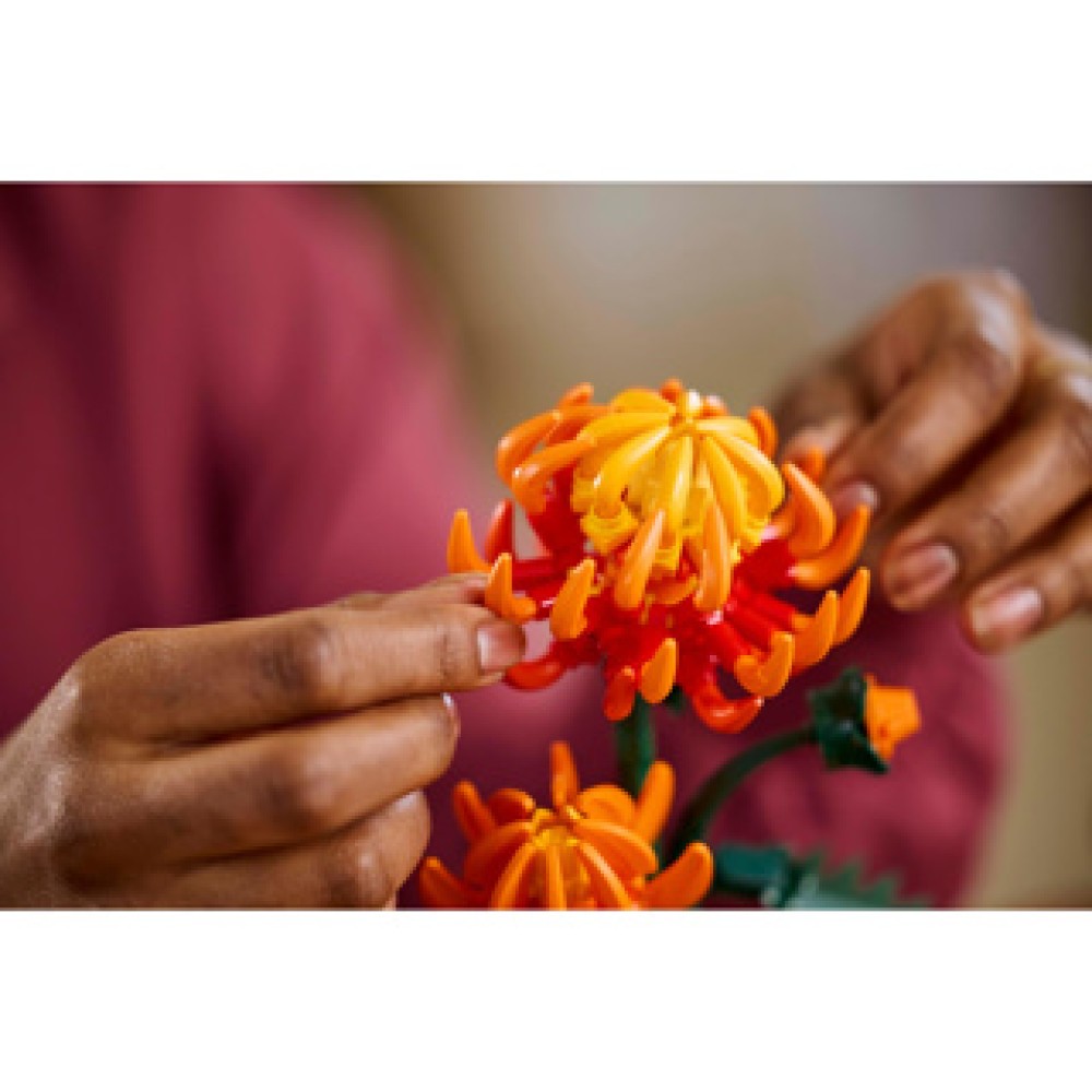 Lego 10368 Icons Chrysant - Afbeelding 4
