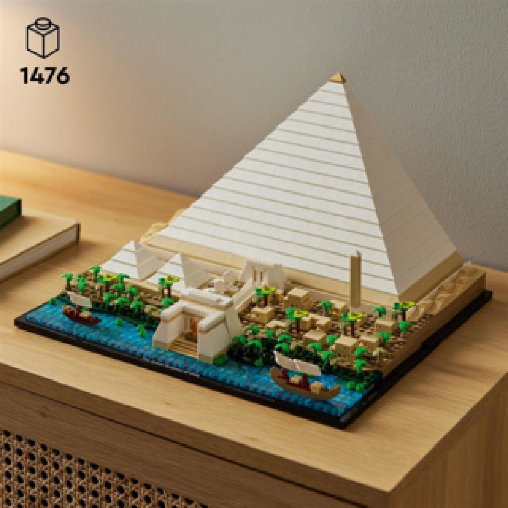 LEGO 21058 Architecture Egyptische Piramide Van Gizeh - Afbeelding 4