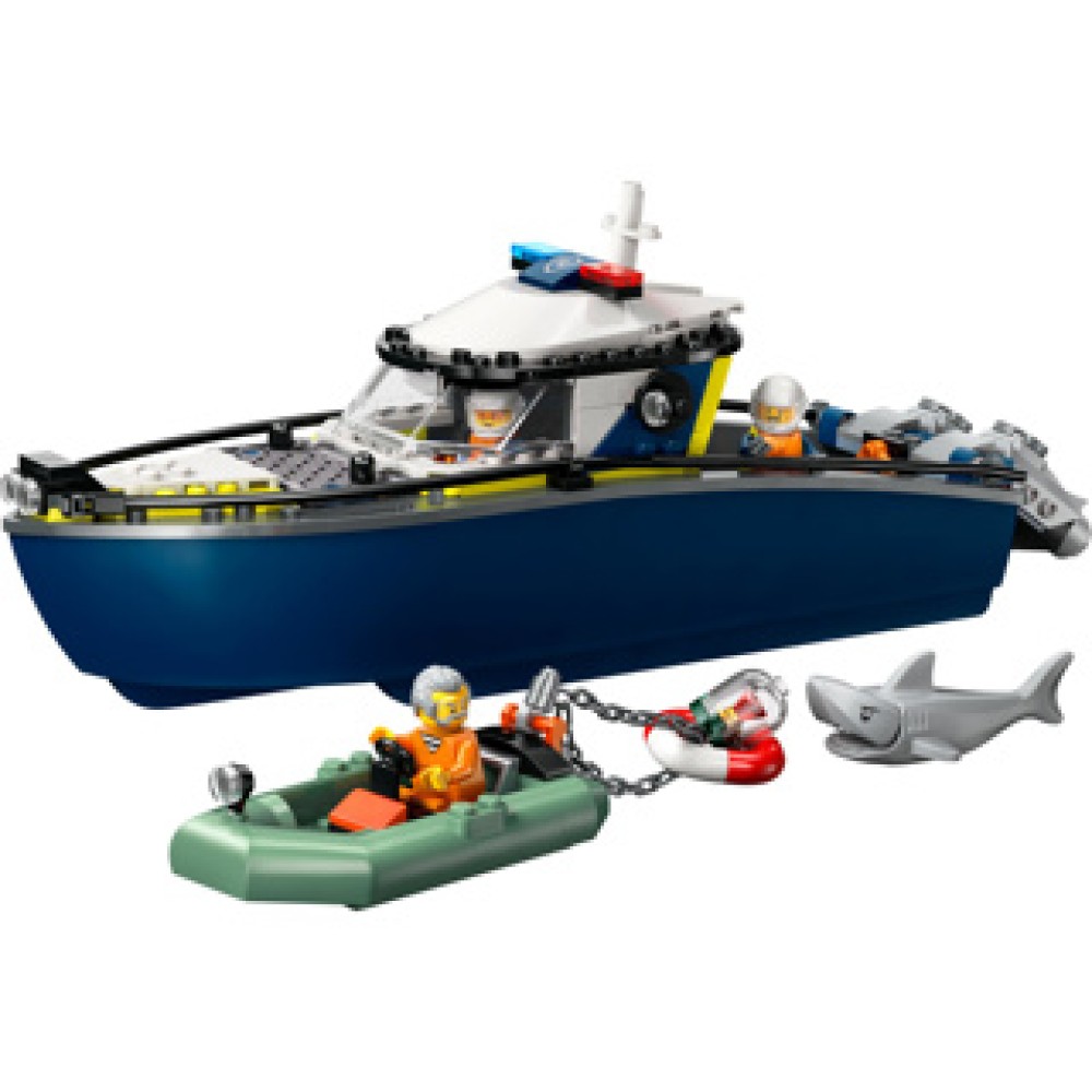 LEGO 60456 City Police Achtervolging Met Politieboot - Afbeelding 2
