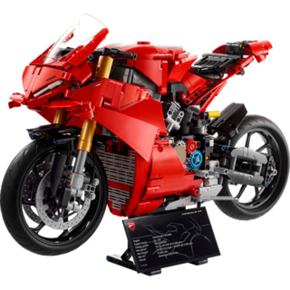 LEGO 42202 Technic Ducati Panigale V4 S motor - Afbeelding 2