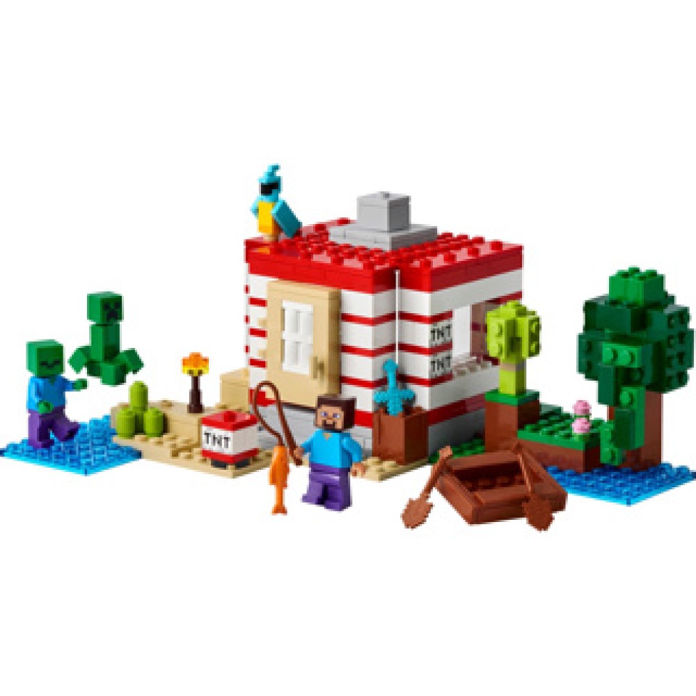 LEGO 21275 Minecraft Het TNT Junglehuis - Afbeelding 2