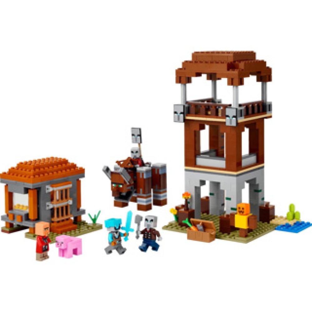 LEGO 21278 Minecraft De Plunderaar Buitenpost En Verwoester - Afbeelding 2