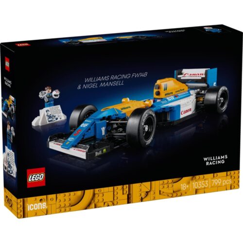 LEGO 10353 Icons Williams Racing FW14B en Nigel Mansell
