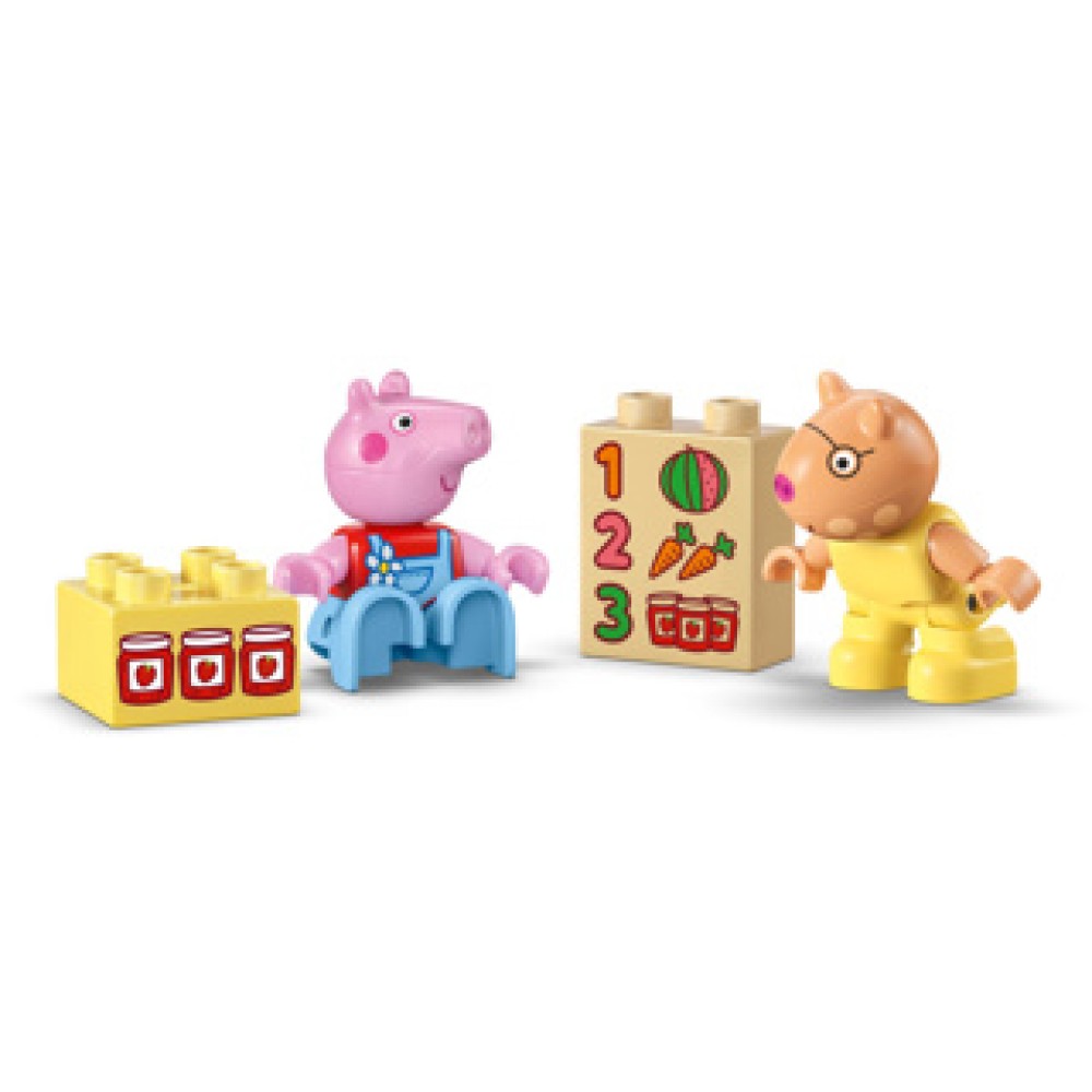 LEGO Duplo Peppa Pig 10468 Tractor En Marktkraam - Afbeelding 3