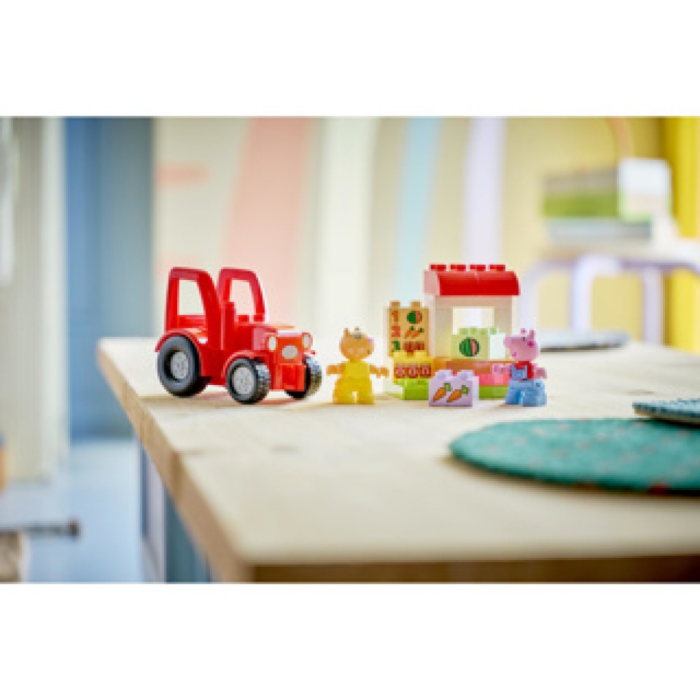 LEGO Duplo Peppa Pig 10468 Tractor En Marktkraam - Afbeelding 5
