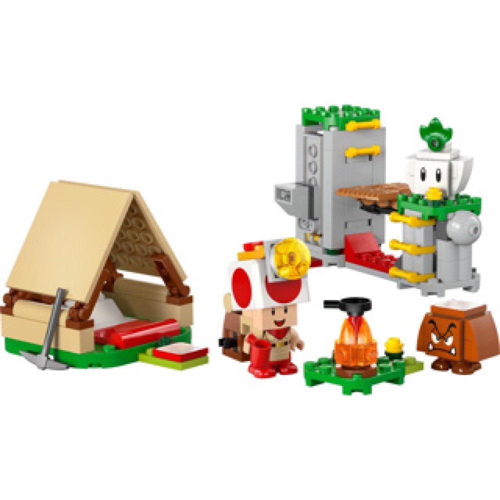 LEGO 72040 Super Mario Toad-baas' kampeerplaats - Afbeelding 2