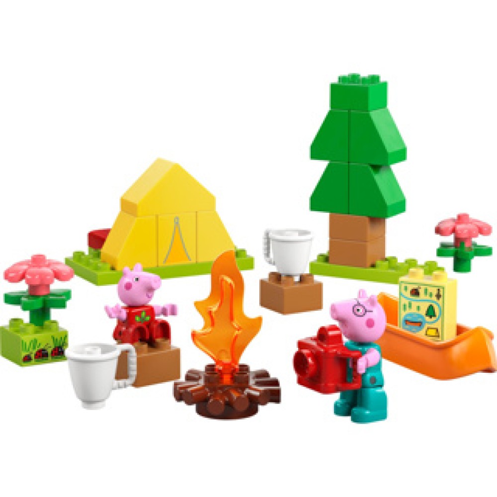 LEGO 10452 Duplo Peppa Pig Kampeertrip - Afbeelding 2