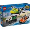 LEGO City Great Vehicles 60505 Vliegtuig,  Servicewagen En Hovercraft Remix