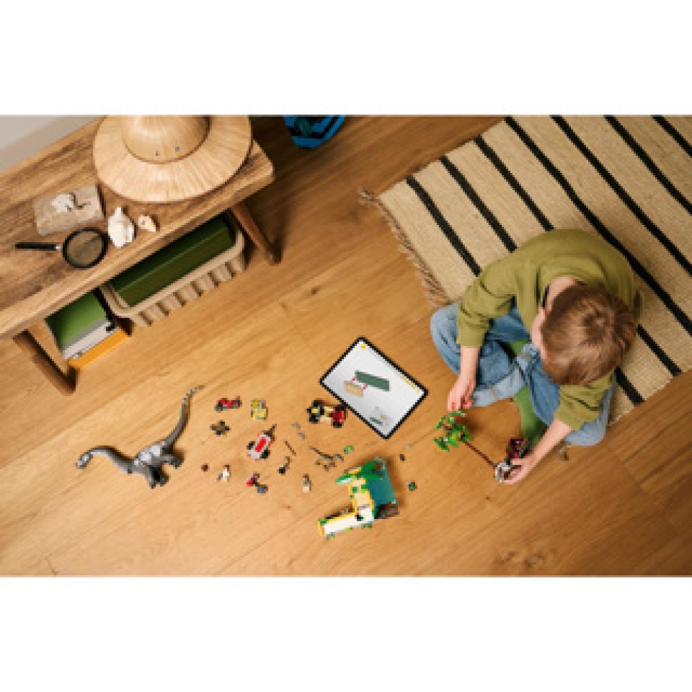 LEGO 76973 Jurassic World Raptor en Titanosaurus opsporingsmissie - Afbeelding 3