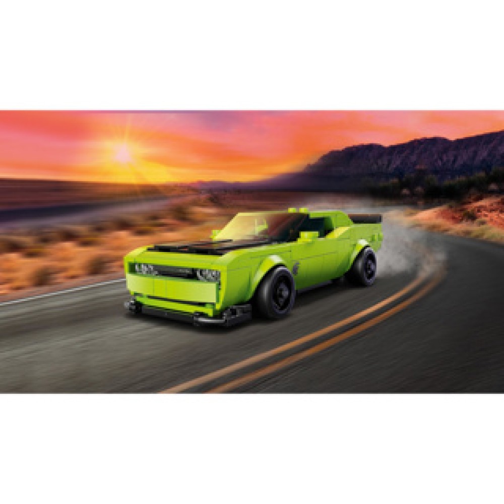 LEGO 77237 Speed Champions Dodge Challenger SRT Hellcat Sportauto - Afbeelding 3