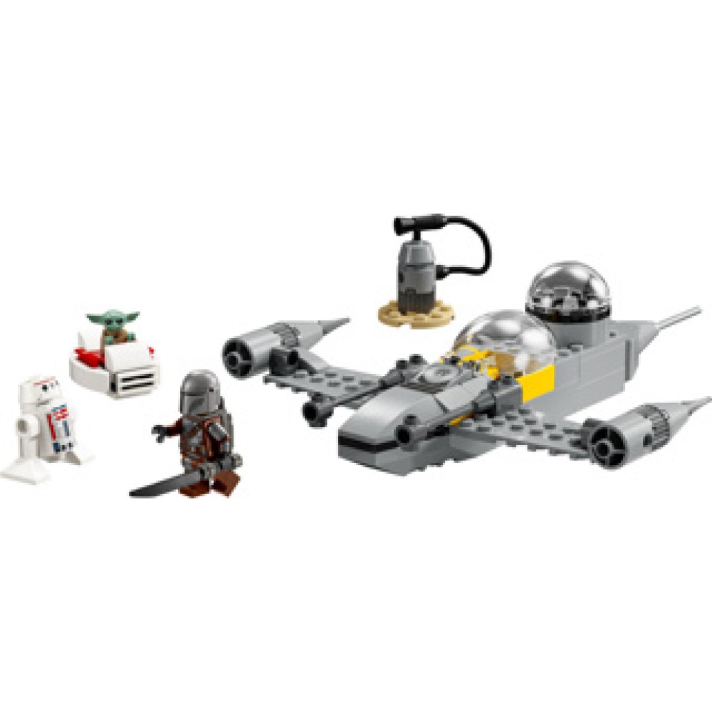 LEGO 75410 Star Wars Mando en Grogu's N-1 Starfighter - Afbeelding 2