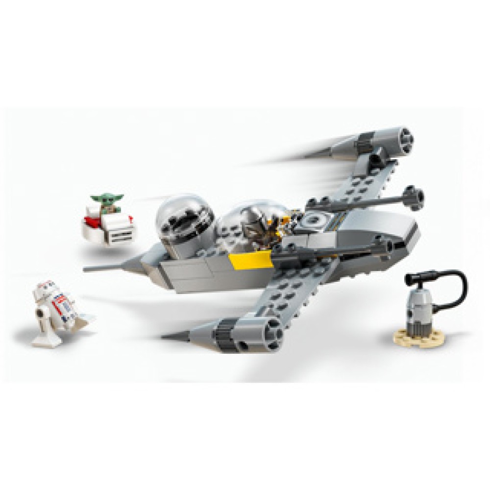 LEGO 75410 Star Wars Mando en Grogu's N-1 Starfighter - Afbeelding 4