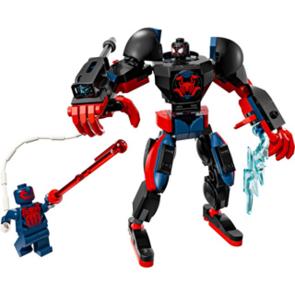 LEGO 76337 Super Heroes Marvel Miles Morales Mecha Vs. SpiderMan 2099 - Afbeelding 2