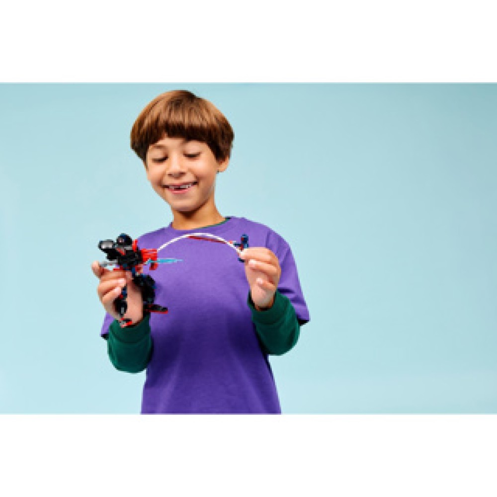 LEGO 76337 Super Heroes Marvel Miles Morales Mecha Vs. SpiderMan 2099 - Afbeelding 5