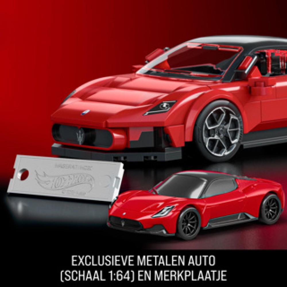 Hot Wheels mega speed series maserati - Afbeelding 5