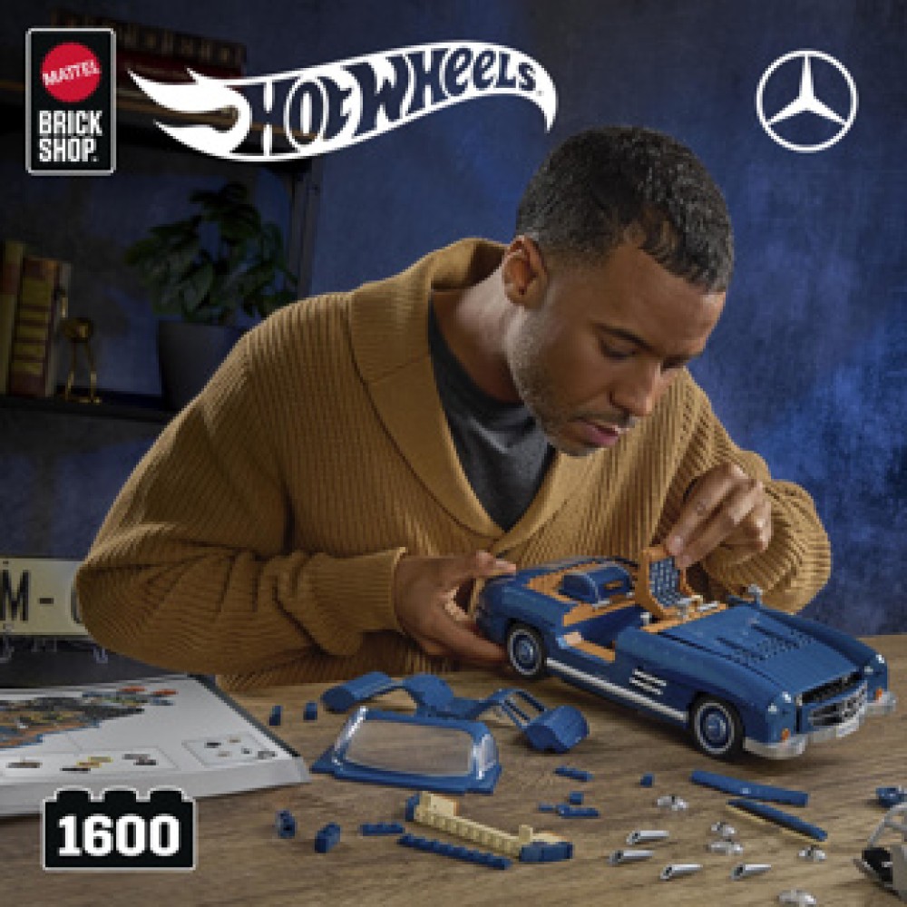 Hot Wheels mega premium series mercedes-benz - Afbeelding 2
