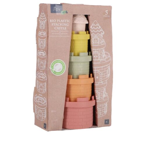 Jipy bioplastic Stapel kasteel 5 delig