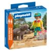 Playmobil 72025 Duopack Ranger Met Neushoorn