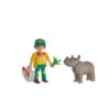 Playmobil 72025 Duopack Ranger Met Neushoorn