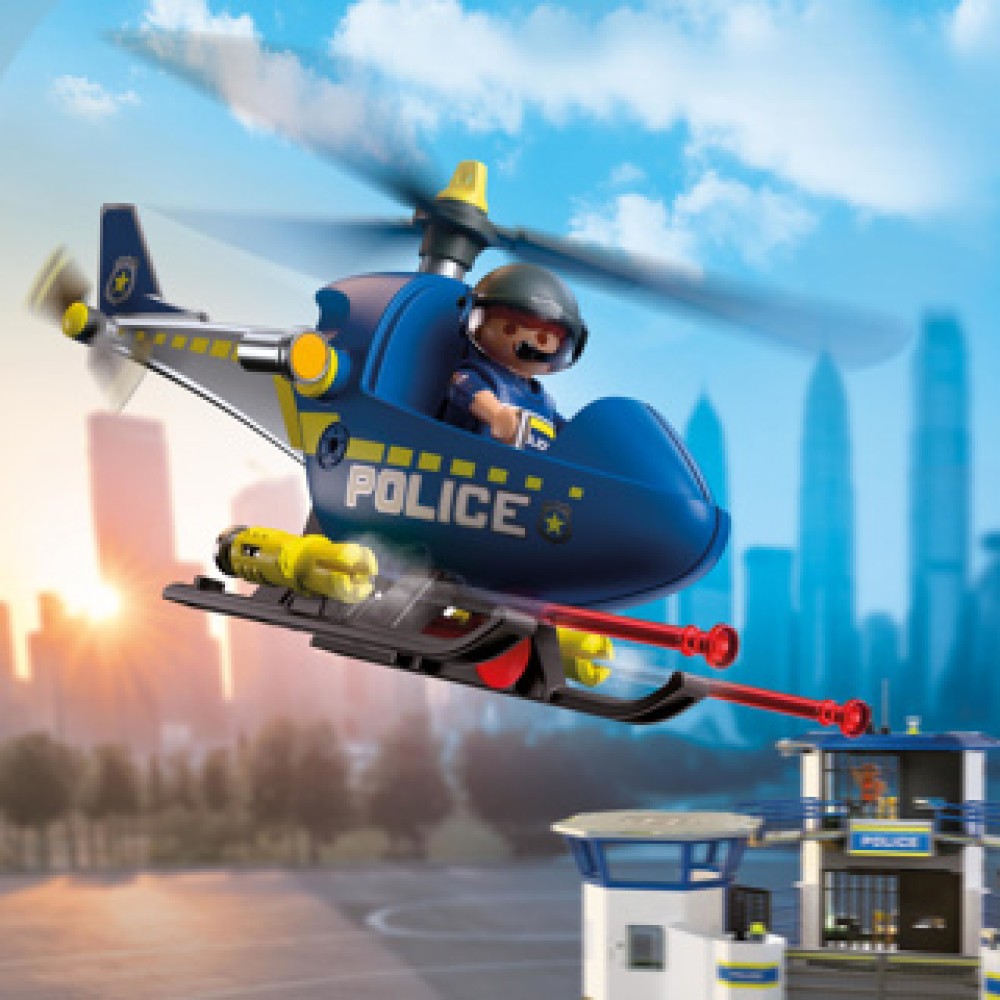 Playmobil 72080 Politiehelikopter - Afbeelding 4