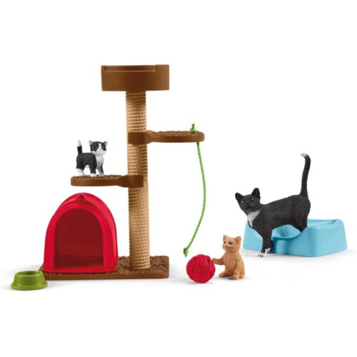 Schleich 42764 Speelplezier Voor Katten