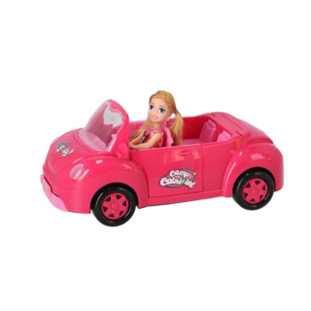 Fun Cabriolet met pop - Afbeelding 2