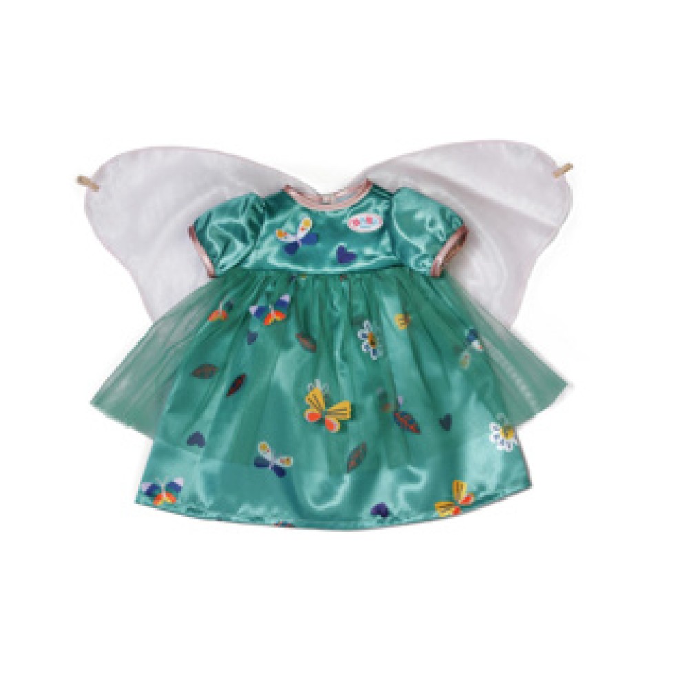 Baby born fairy dress with wings 43 cm - Afbeelding 2