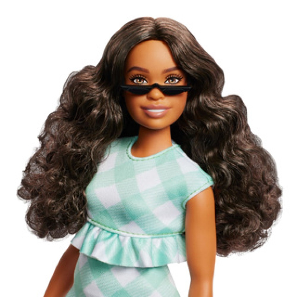 Barbie fashionista pop green gingham - Afbeelding 3