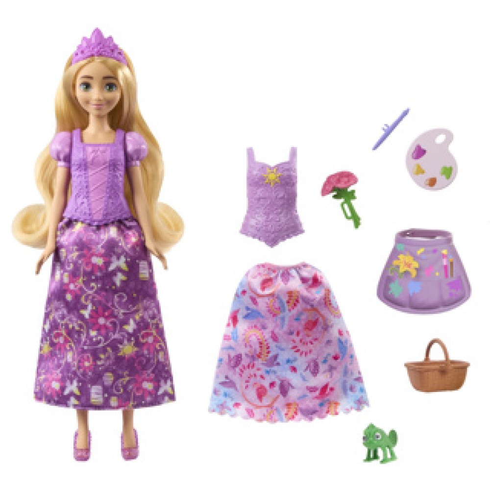 Disney Princess pop Rapunzel 2 in 1 Stores Fashion - Afbeelding 2