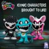Poppy playtime minifigures 6,5cm s4 nightmare crit (assortiment – willekeurige uitvoering)