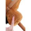 Pluchiez pluche stokpaardje 70 cm