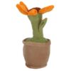 Pluchiez pluche plantjes 15 cm assorti (assortiment – willekeurige uitvoering)