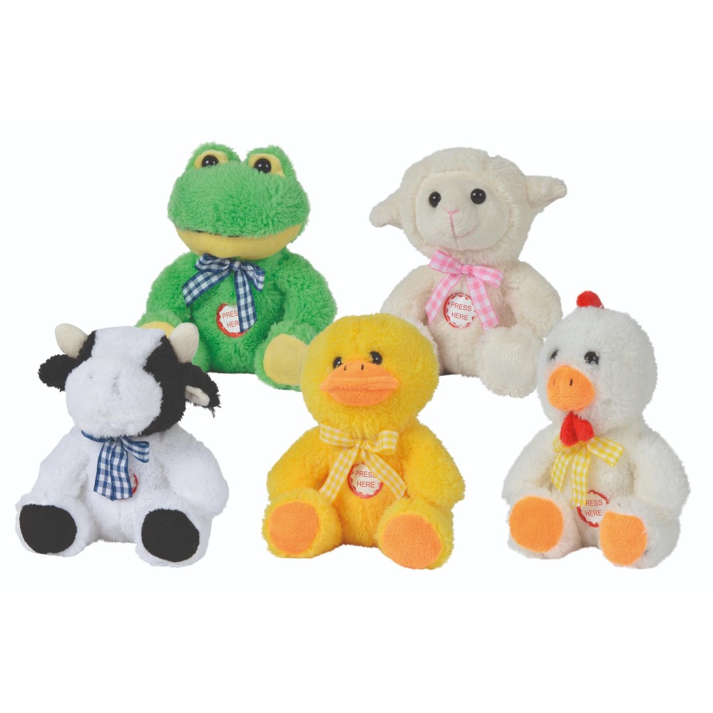 Dieren 15 Cm Met Geluid 5 Assorti