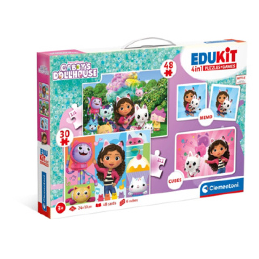 Spel edukit 4 in 1 Gabby's