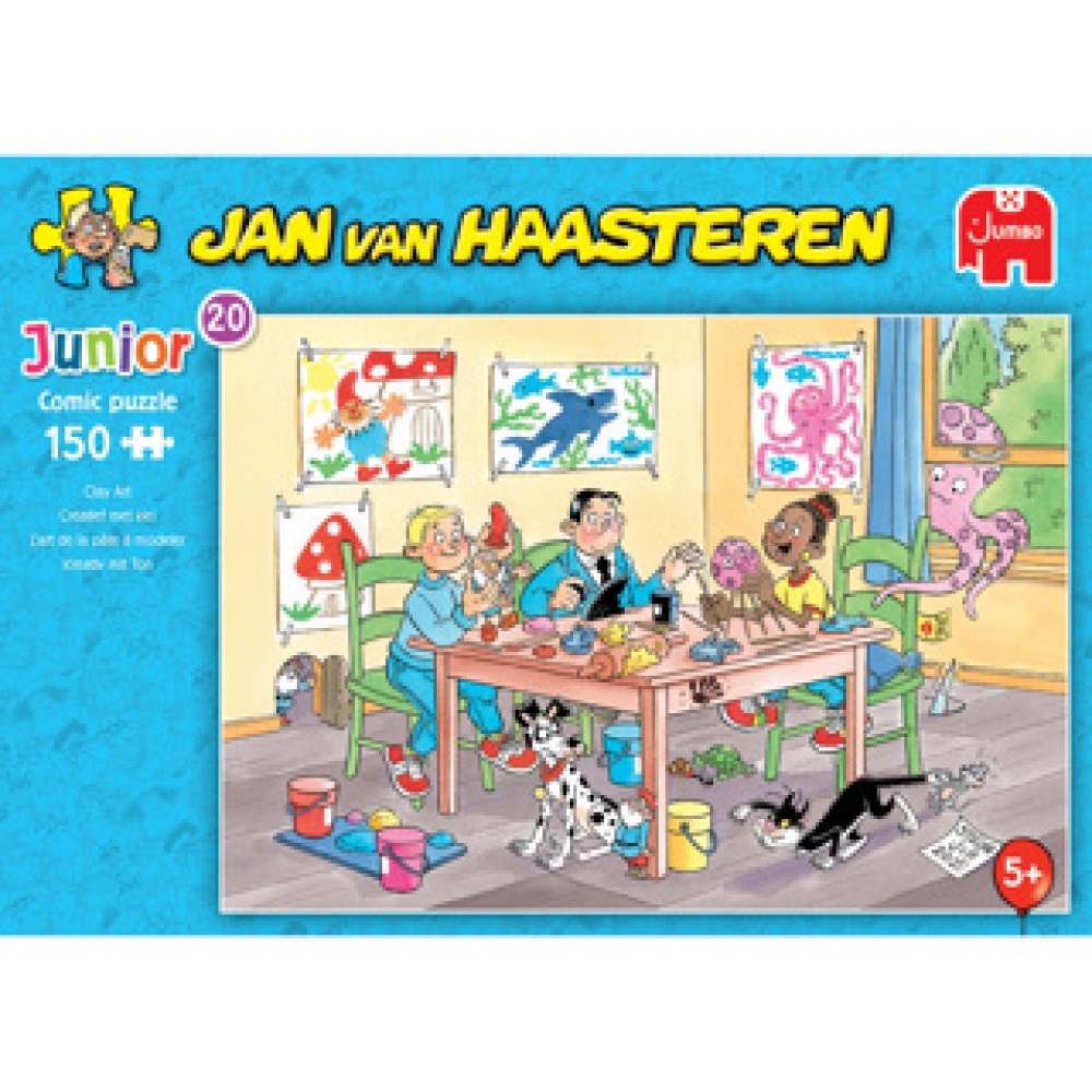 Puzzel Jan Van Haasteren Junior Creatief Met Klei Puzzel Jan Van Haasteren Junior Creatief Met Klei - Afbeelding 3