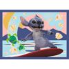 Puzzel 4 in 1 Stitch 35+48+54+70 stukjes