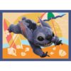 Puzzel 4 in 1 Stitch 35+48+54+70 stukjes
