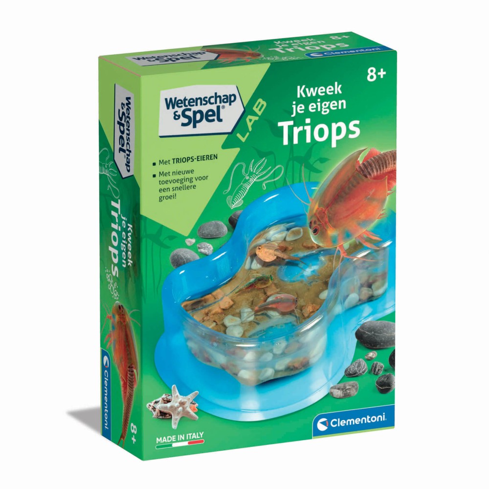Wetenschap Educatief Spel Kweek Je Triops Clementoni