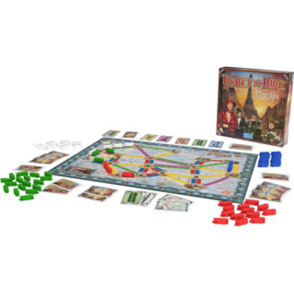 Spel Ticket to Ride Parijs - Afbeelding 2