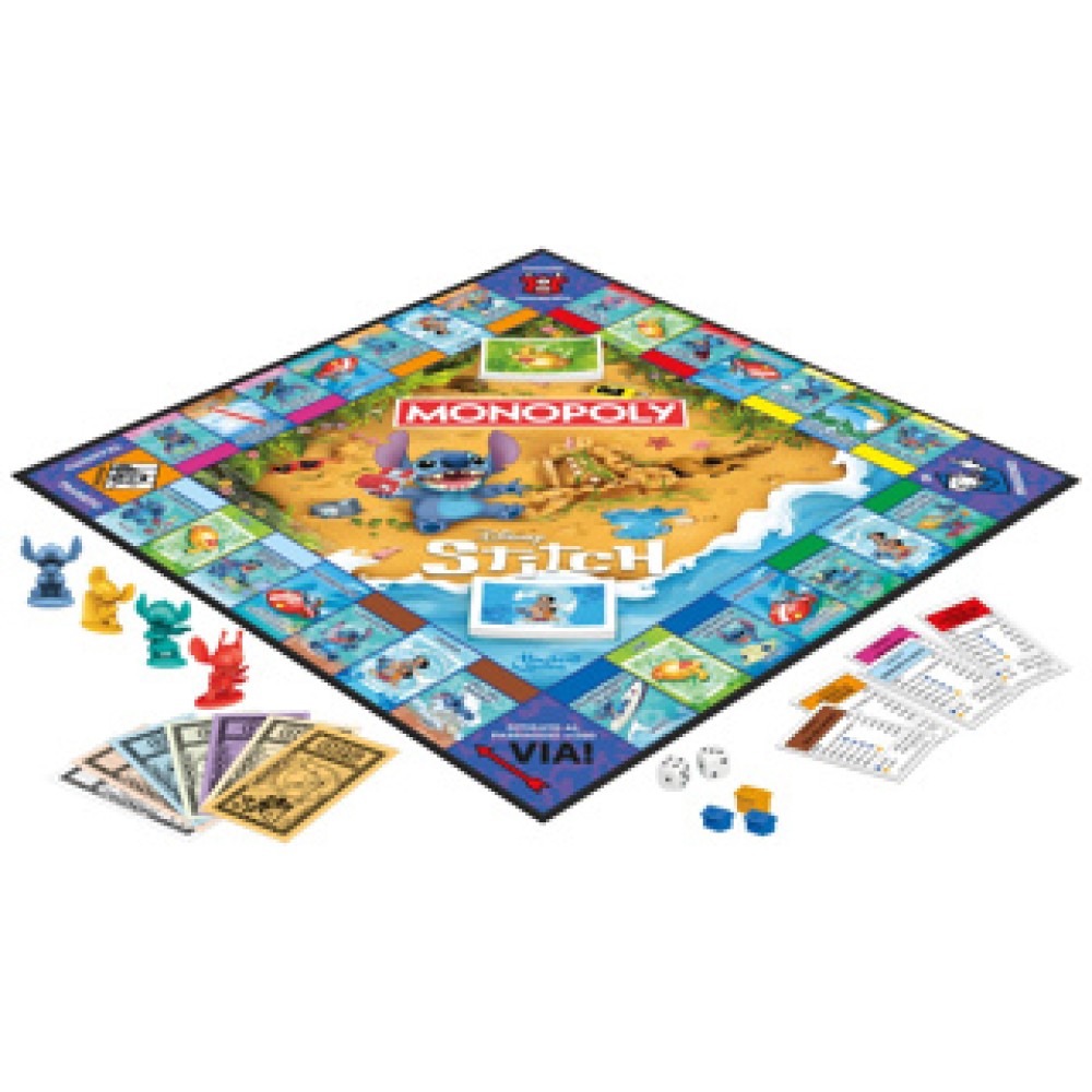 Spel Monopoly Stitch nl-editie - Afbeelding 2