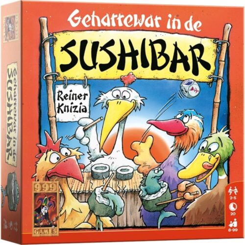 999-Games Spel Geharrewar In de Sushibar
