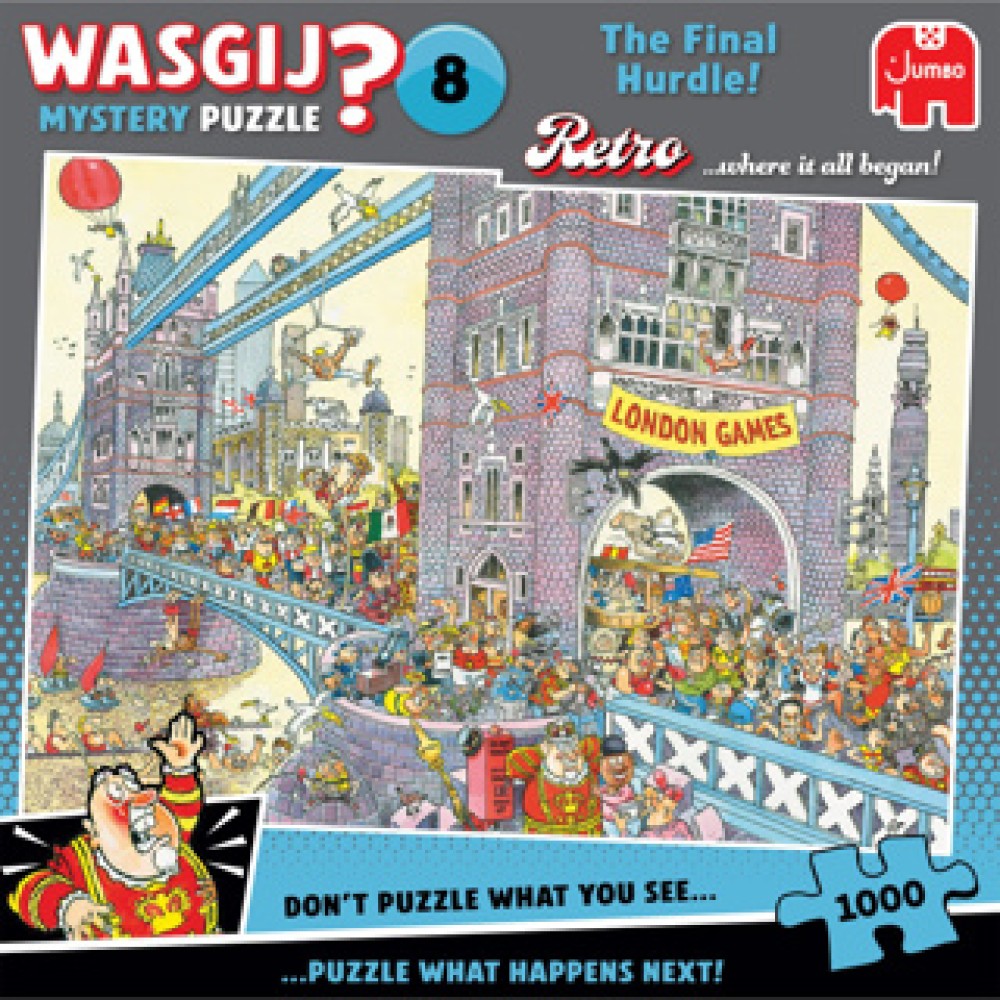 Wasgij Retro Mystery 8 - De Laatste Horde! 1000 stukjes - Afbeelding 2