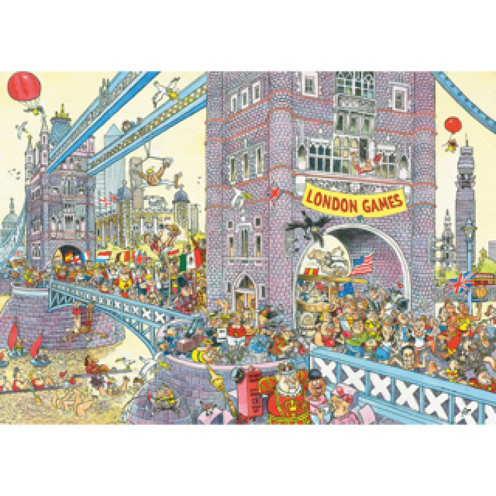 Wasgij Retro Mystery 8 - De Laatste Horde! 1000 stukjes - Afbeelding 3