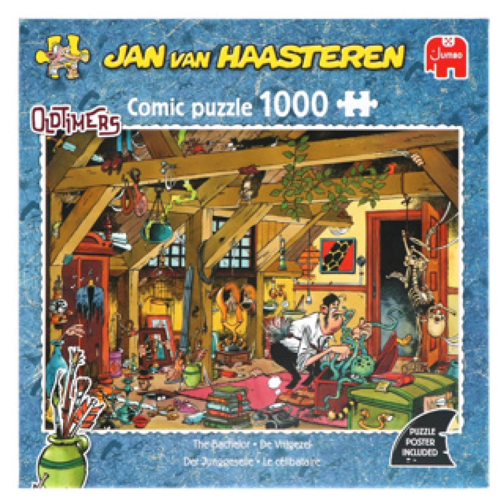 Jan van Haasteren Oldtimers De Vrijgezel 1000 stukjes - Afbeelding 2