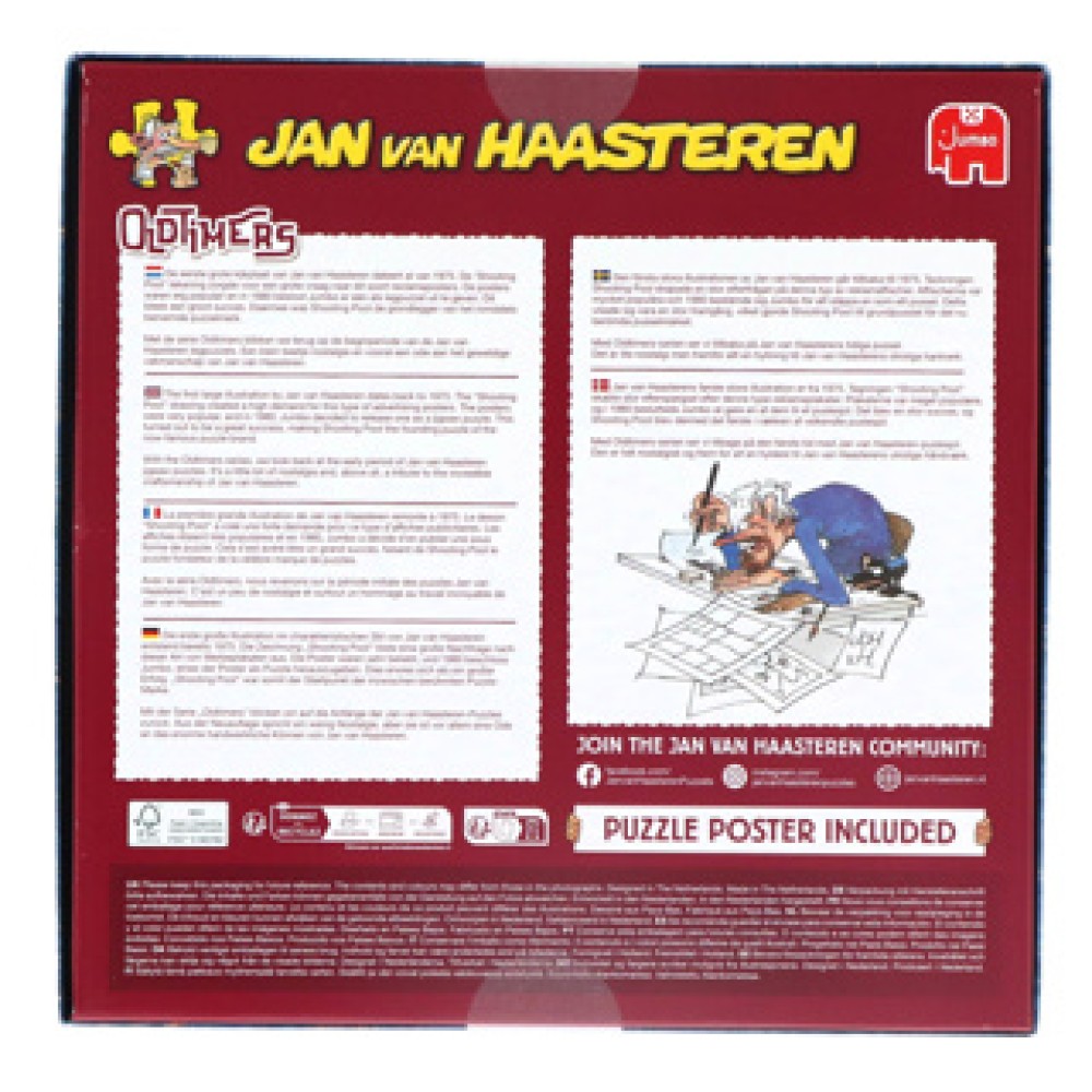 Jan van Haasteren Oldtimers De Vrijgezel 1000 stukjes - Afbeelding 3